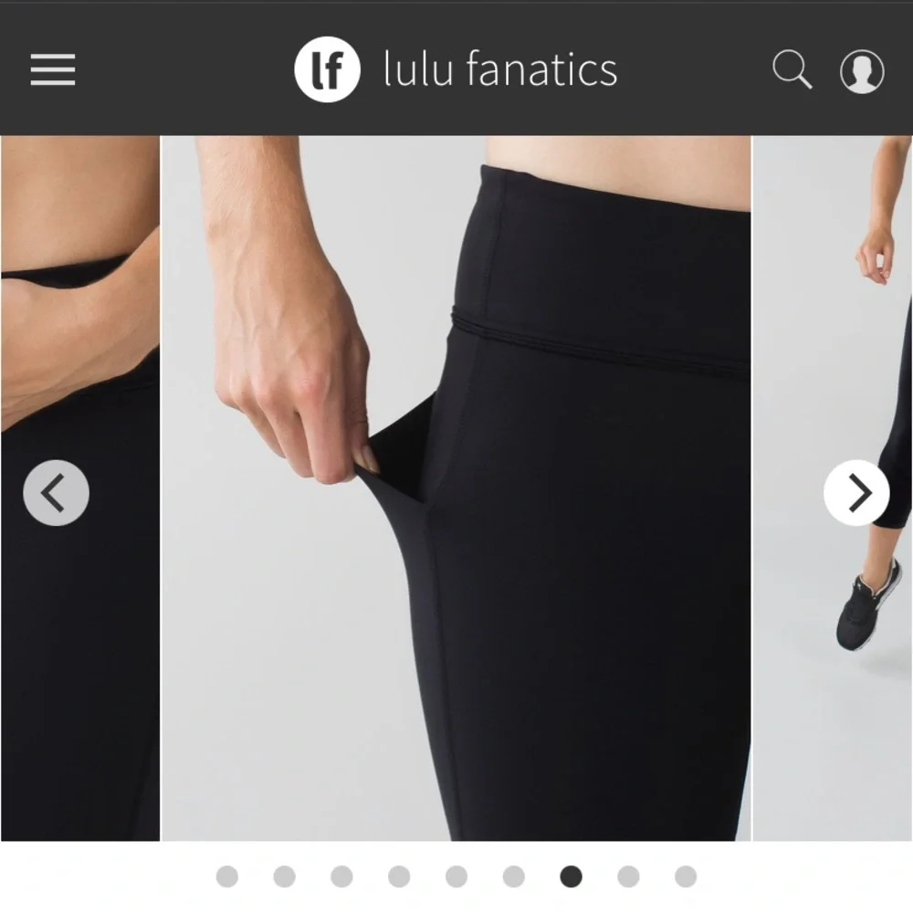 Lululemon Pace Rival Crop - Picture 4 of 5
